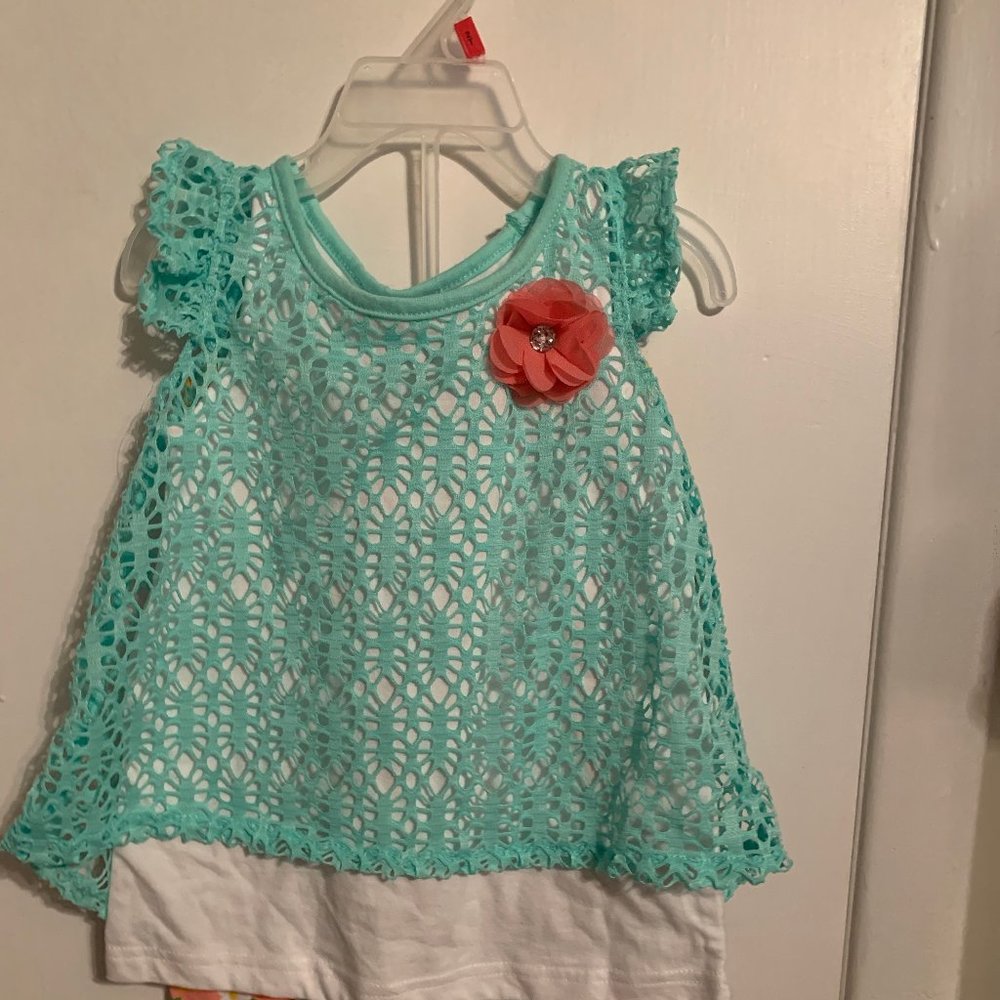 - NWT Swiggles Girls outfit SZ 12 MO